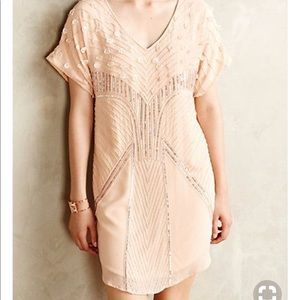 Beyond Vintage beaded tunic dress